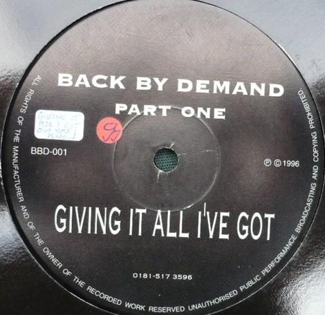 Back By Demand - Part One