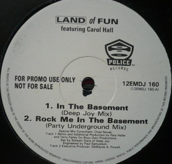 Carol Hall, Land Of Fun - In The Basement