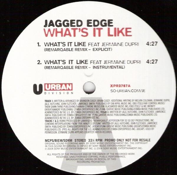 Jagged Edge (2) - What's It Like