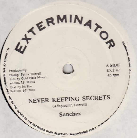 Pinchers, Sanchez - Never Keeping Secrets / Good Love