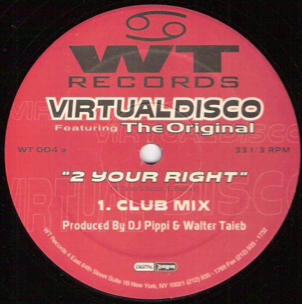 The Original, Virtualdisco - 2 Your Right