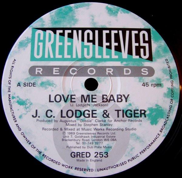 Tiger, JC Lodge - Love Me Baby